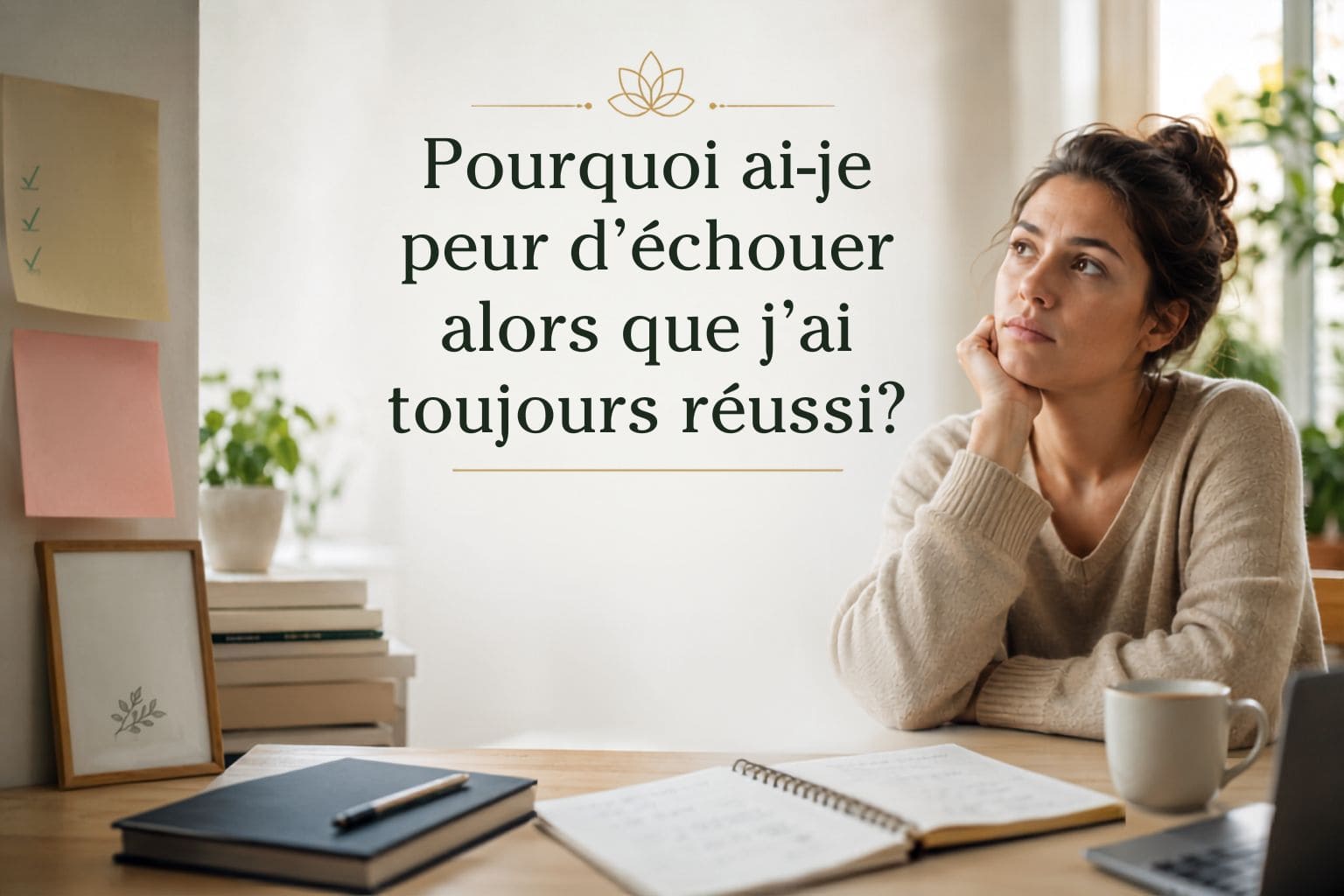 Pourquoi ai-je peur d’échouer alors que j’ai toujours réussi ?